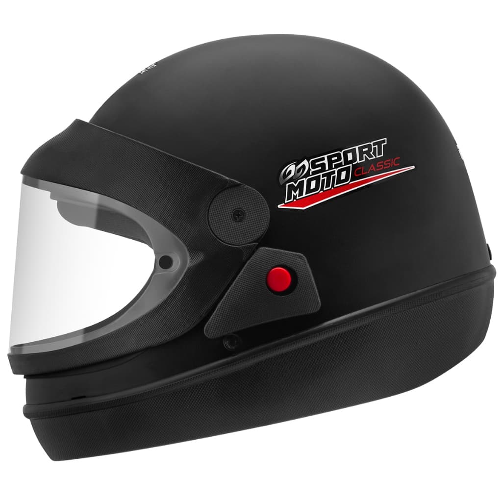 Capacete Moto Feminino Masculino Fechado Automático Pro Tork Sport Moto Classic Com Viseira Cristal