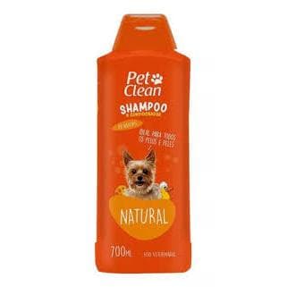 Shampoo e Condicionador Pet Clean Natural para Cães e Gatos- 700ml