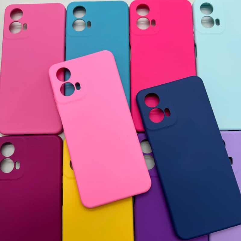 Capa Para Motorola Moto G34 - Capa + Pelicula 3D ou So 1 Capinha Aveludada
