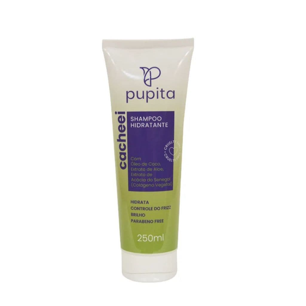 Pupita - Shampoo Hidratante Cacheei com 250ml