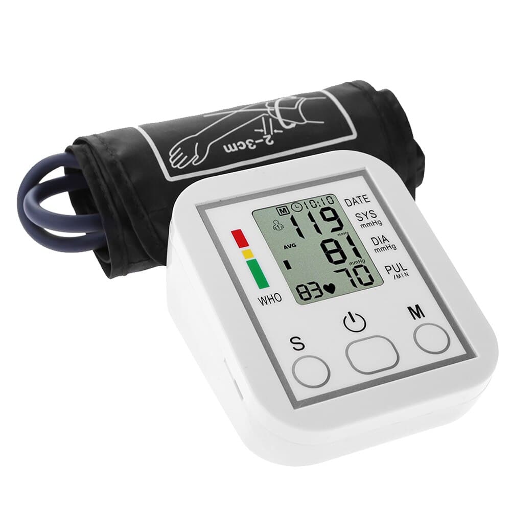 Aparelho De Medir Pressão Arterial Medidor Monitor Automático Digital De Braço