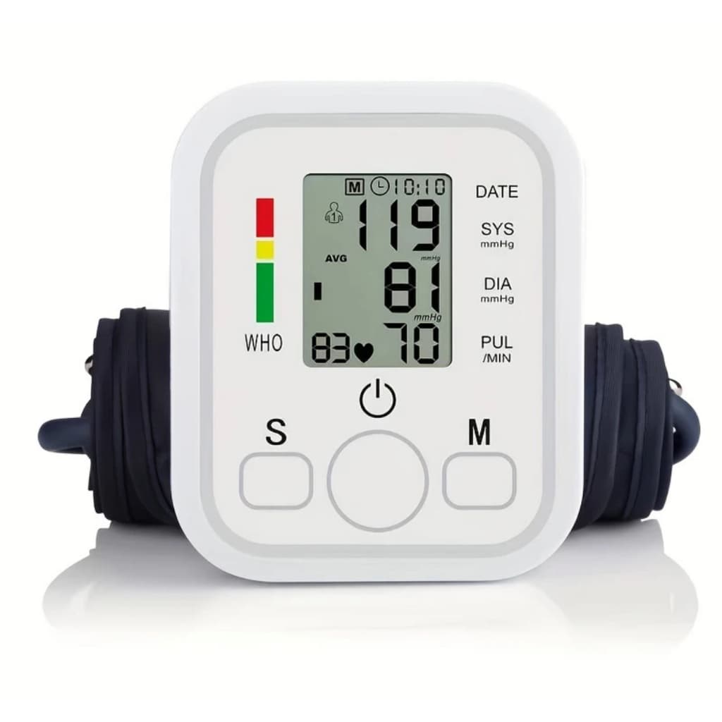 Aparelho Medidor De Pressão Arterial Digital De Braço Medidor de Pressão Automático Portátil