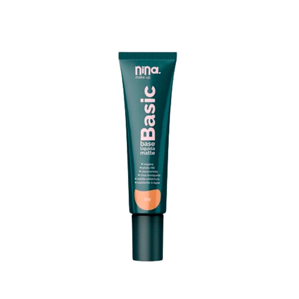 Base Liquida Basic 02 - Nina Makeup