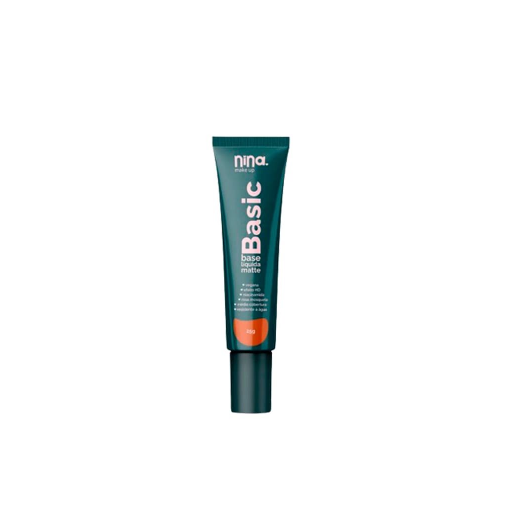 Base Liquida Basic 08 - Nina Makeup