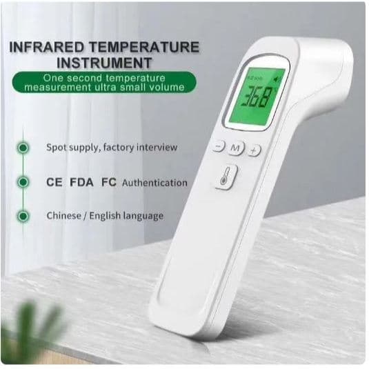 Termômetro digital infravermelho médico Infantil Adulto Temperatura corporal, Termômetro de ouvido