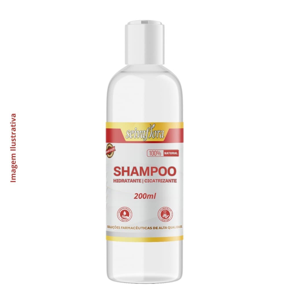 Shampoo Hidratante e Cicatrizante Seiva Flora - 200ml