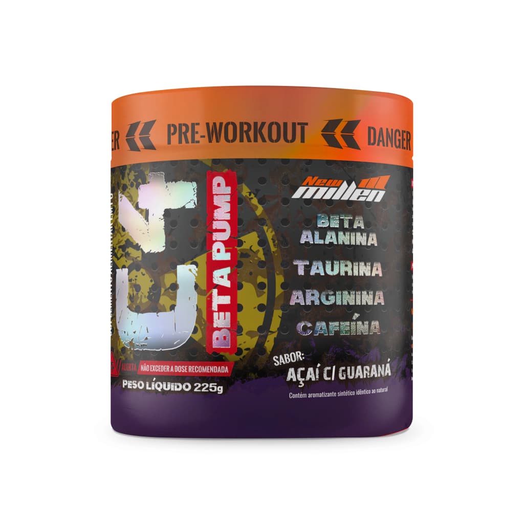 PRÉ TREINO - C4 BETA PUMP 225G - NEW MILLEN POTE