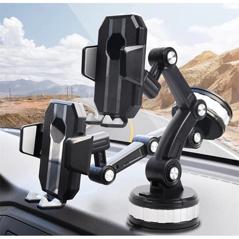 Suporte De Telefone Para Carro Ventosa Multi-Angulo Ajustável Suv Pickup Truck Universal Phone Holde