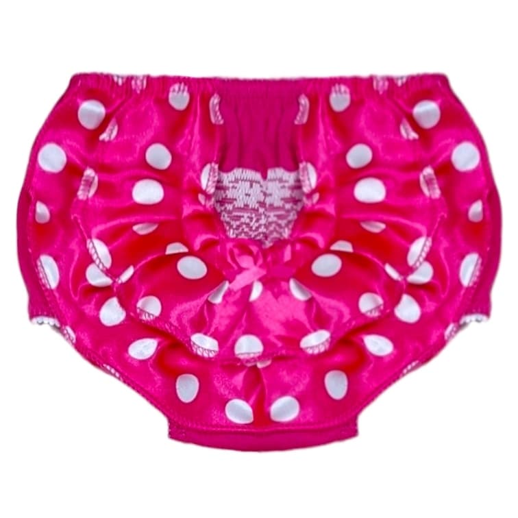 Kit 15 Calcinha Cobre Fralda Folho Infantil Bunda Rica