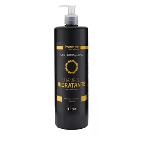 Shampoo Hidratante Premisse 1 Litro Cabelos Macios Limpeza Suave Uso Diário