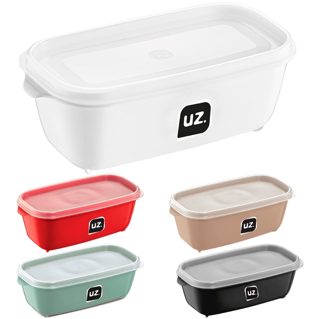 Pote Multiuso 500 mL Micro-ondas Freezer Resistente Plástico Premium Congelador Seguro Saúde Organizador Cozinha