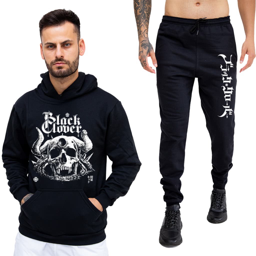 Kit Blusa Moletom Capuz + Calça Moletom Conjunto 2 Peças Moletom Esporte Casual Algodão