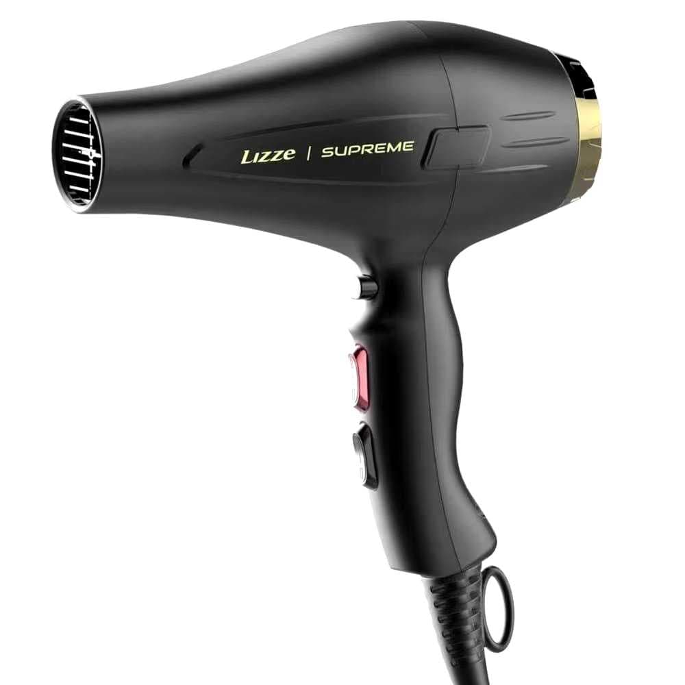Secador De Cabelo Lizze Supreme Profissional 2600W Motor AC 127V/220V Jato Frio