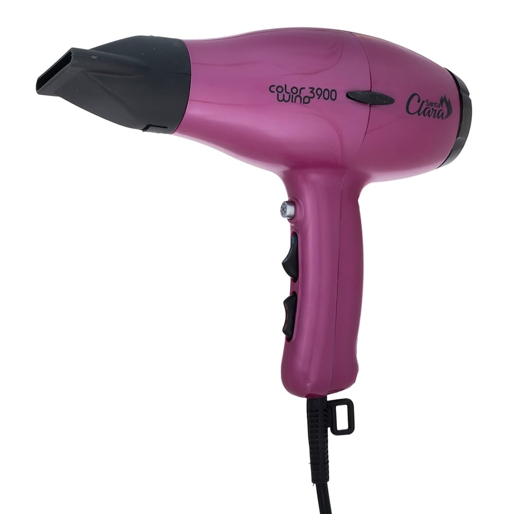 Secador De Cabelos Profissional Color Wind Santa Clara - 2100watts Pink 220v (88 MB)