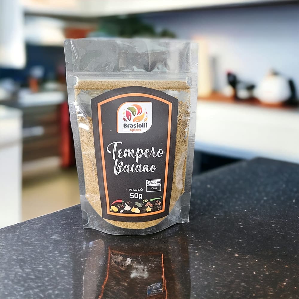 Tempero Baiano - condimento - 50G