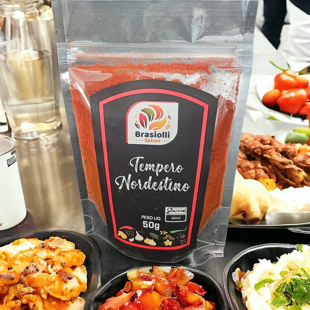 Tempero Nordestino - condimento - 50G