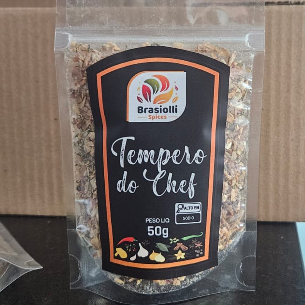 Tempero Do Chef - condimento - 50G