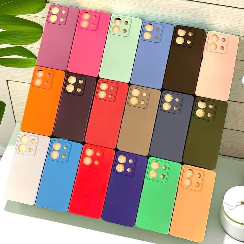 Capa Capinha  Para Celular Redmi note13Pro 4G Com Interior Aveludado de Silicone