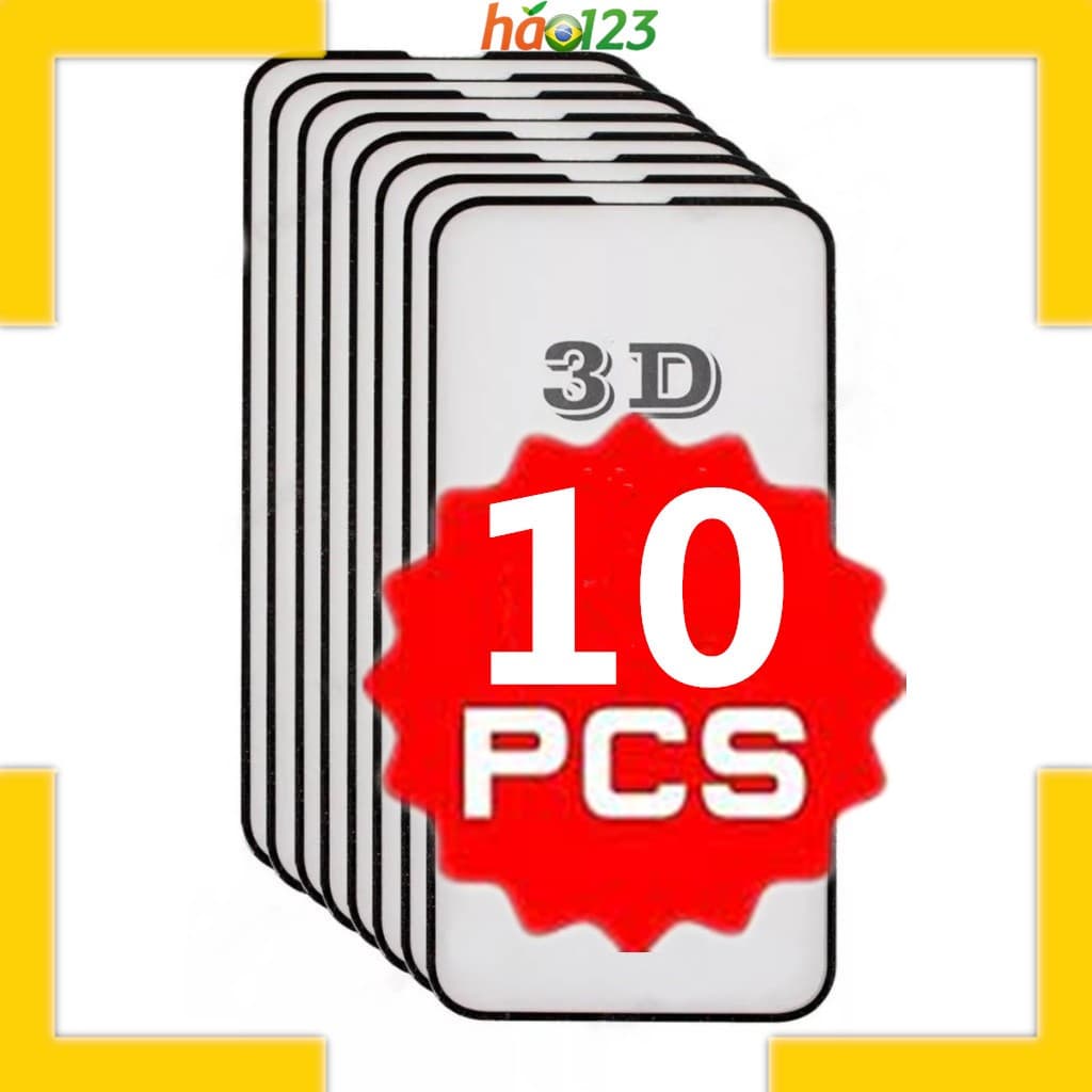 Kit 10 Película 3D Vidro Temperado Full  Redmi Note  13 ( C, 4G /5G , Pro ) M6 Pro 4g