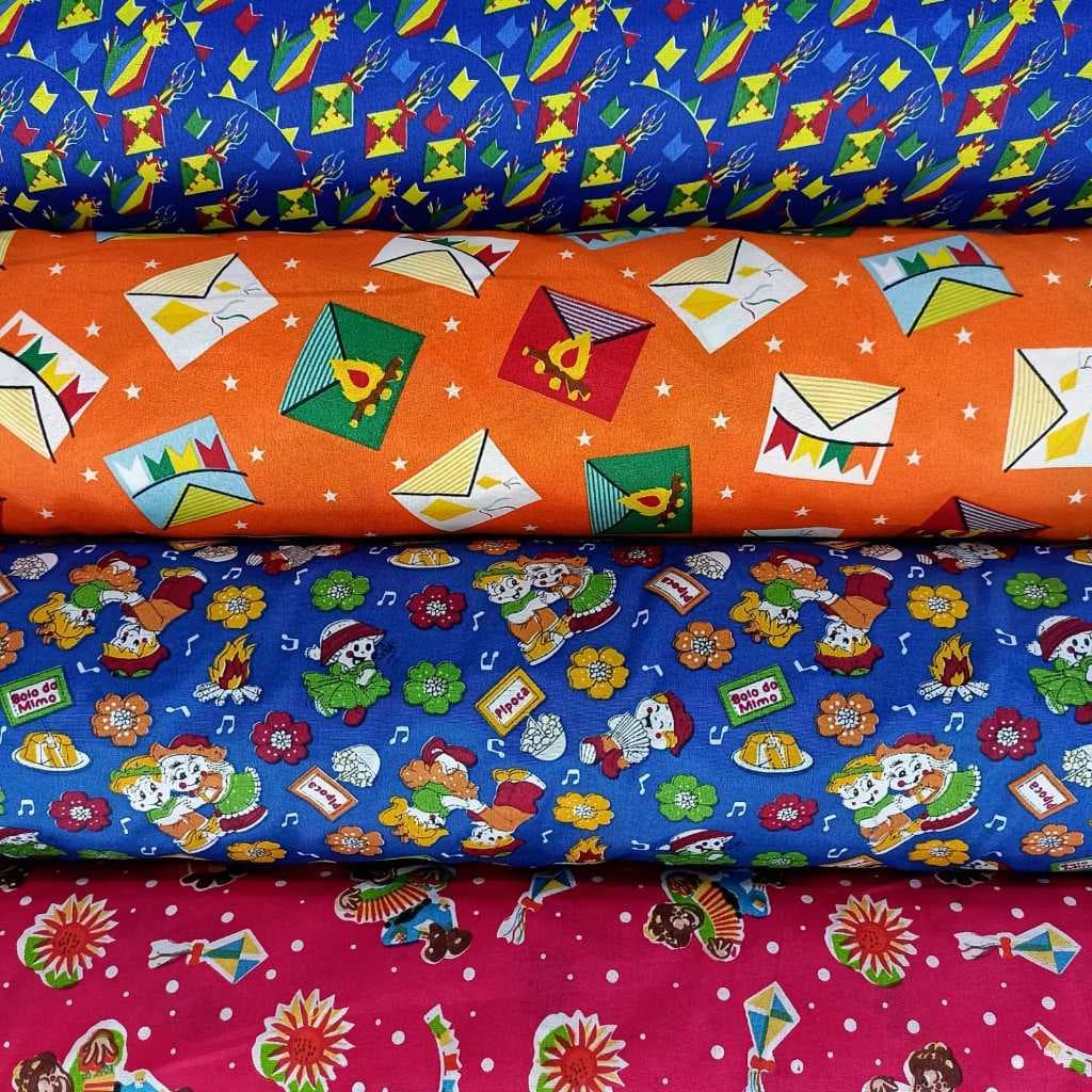 Tecido Chita 100%Poliéster Estampada ,1,50mt De Largura  l Festa Junina | Chitão Chitinha | Artesanato | Patchwork