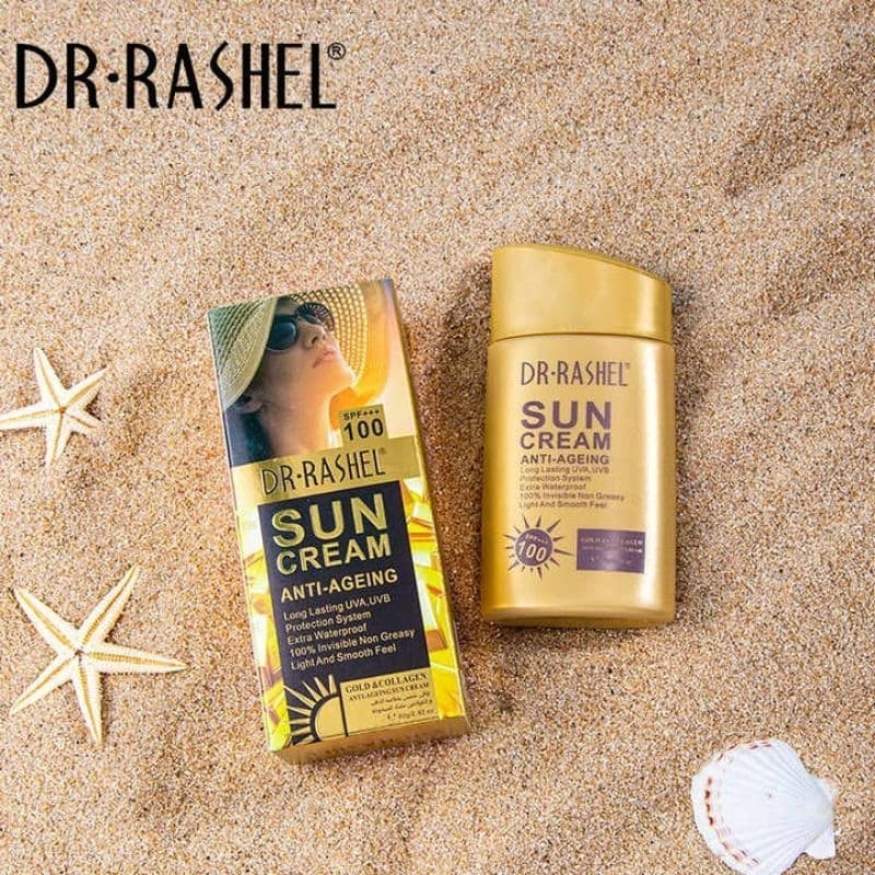 Protetor Solar Facial Dr. Rashel Ouro Anti Idade FPS 100