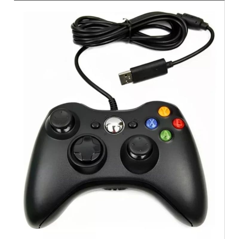 Controle com Fio Xbox 360 Compatível PC e Notebook USB 1,5m – Joystick Ergonômico Gamer