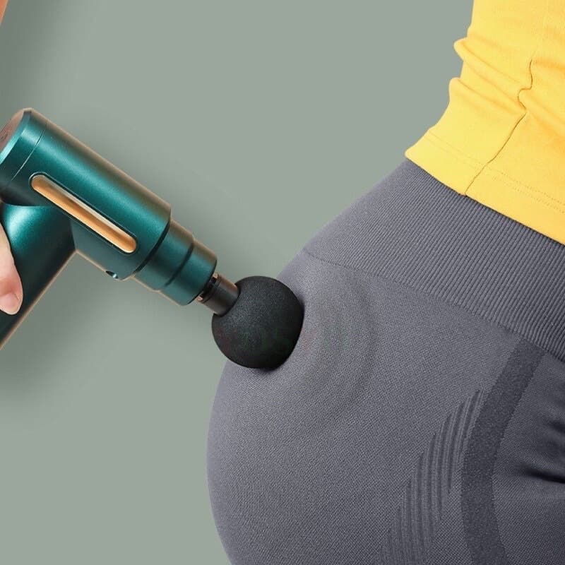 Pistola Massageadora Muscular Elétrica Profissional Massage Cor Aleatório