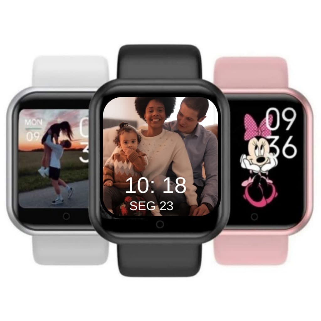 Relógio Smart troca foto passa música Smartwatch Pulseira inteligente D20 FitPro Versão