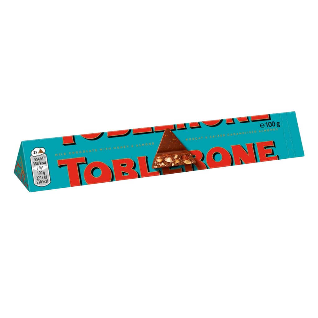 Chocolate Suíço Toblerone Cruncky Almond Importado Suíça 100g