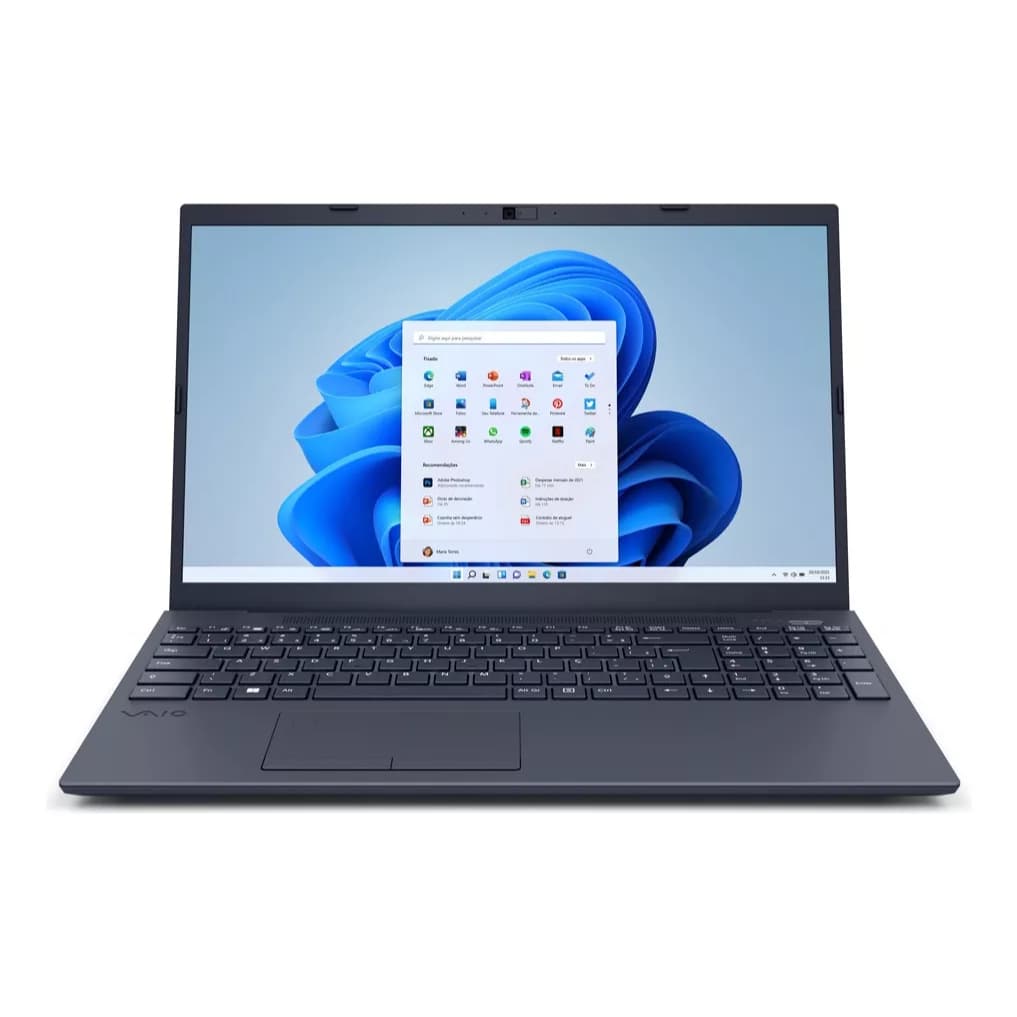 Notebook Vaio FE15 i3-1115G4 8GB 256GB W11 15.6" Cinza - VJFE55F11X-B0111H