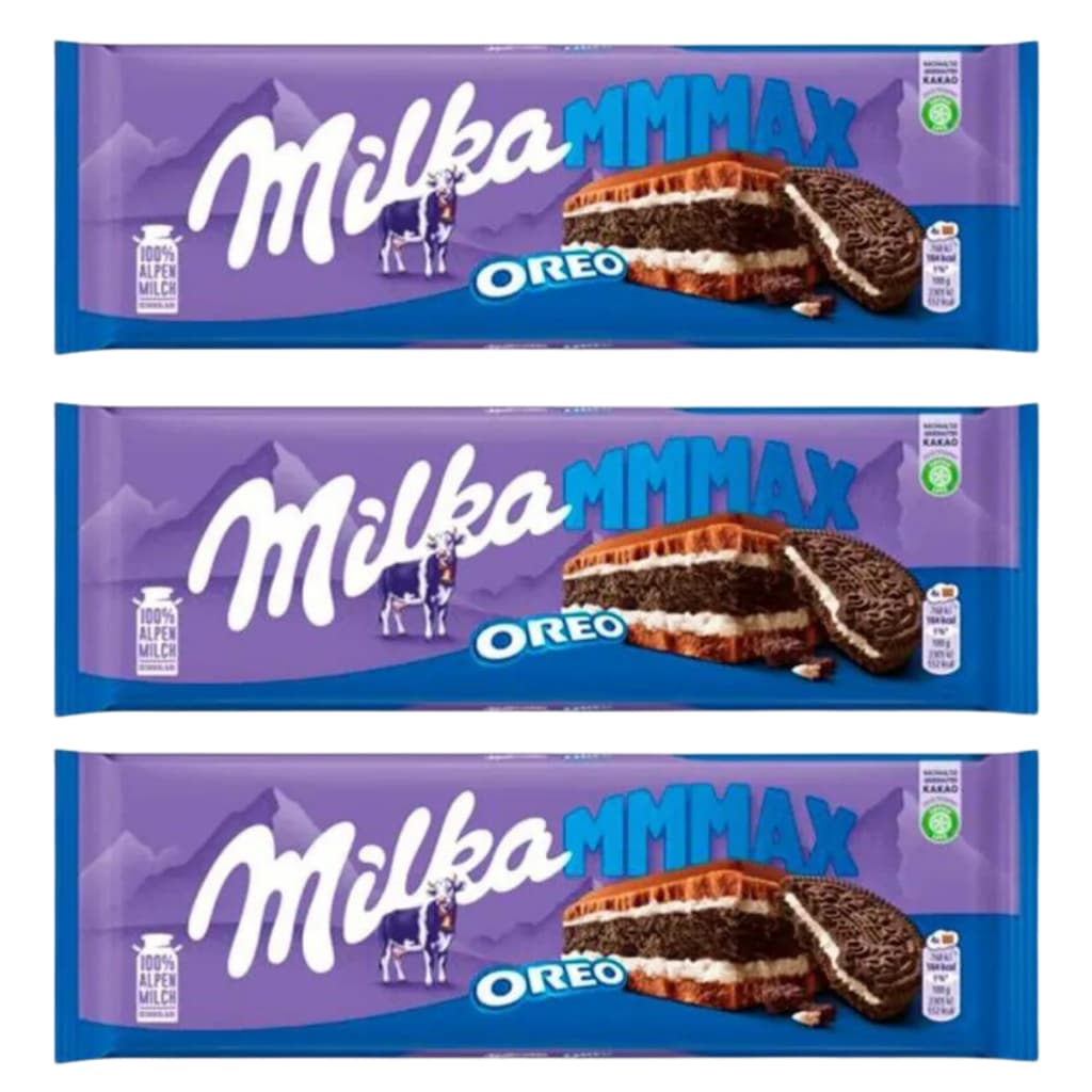 3 Milka Oreo 300g - Chocolates - Importado