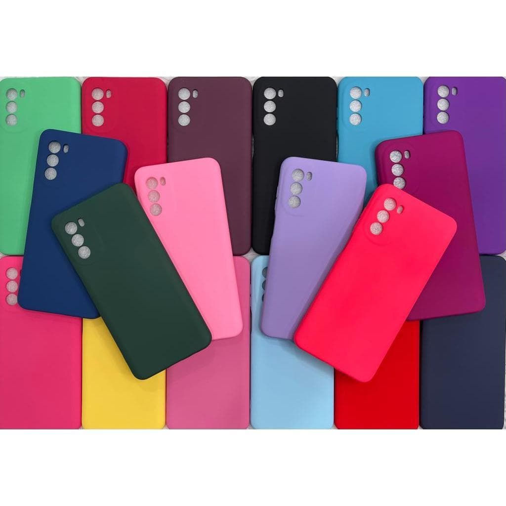Capa Capinha Motorola Silicone Aveludado Para Moto G31/G41/G51/G71/G22/G32/G42/G52/G82/G62/G72