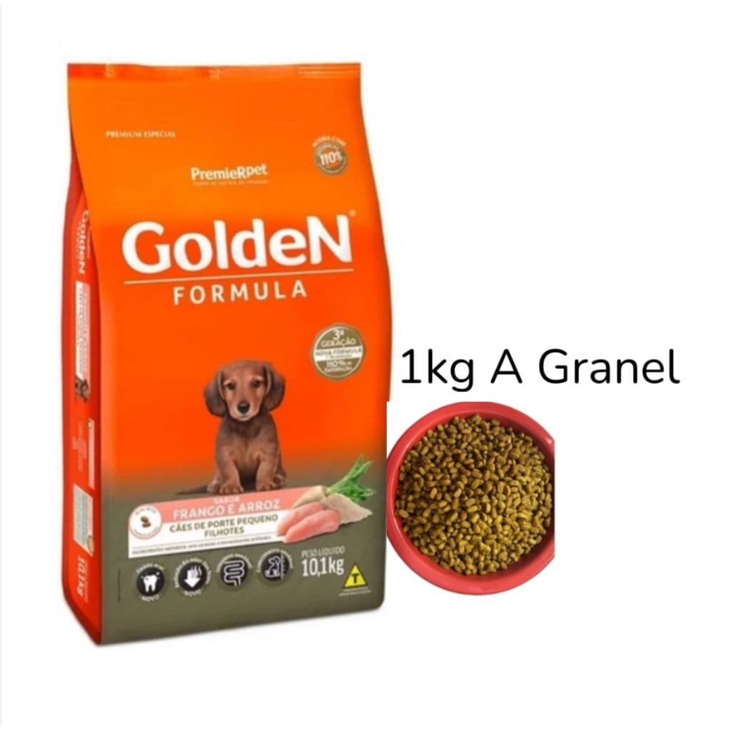 Ração Golden Filhote 1kg Para Cães Ração a Granel