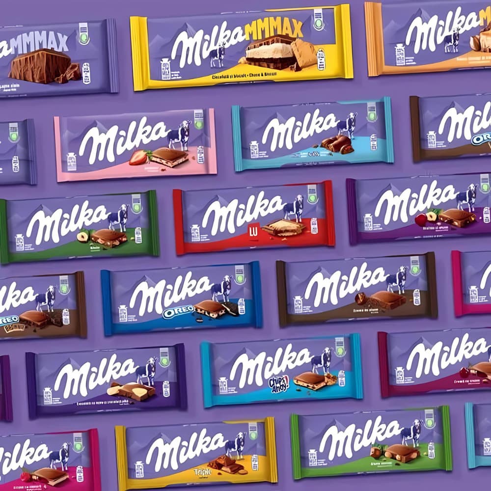 Barra de chocolate e itens Milka diversos sabores importado