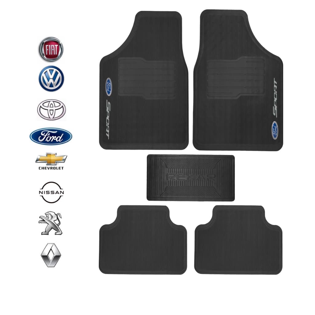 Tapete Universal Automotivo Carro Personalizado Marcas