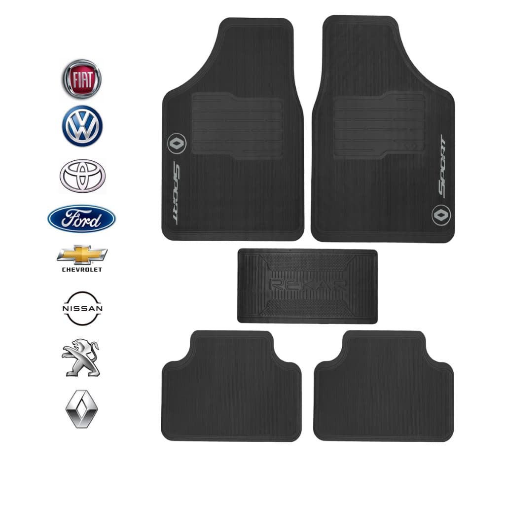 Kit Automotivo Tapete Carro Universal Personalizado