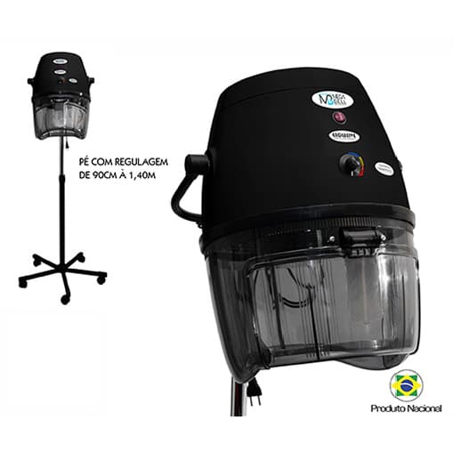 Secador de Cabelo Preto Profissional - Exclusive 220v (220 MB)