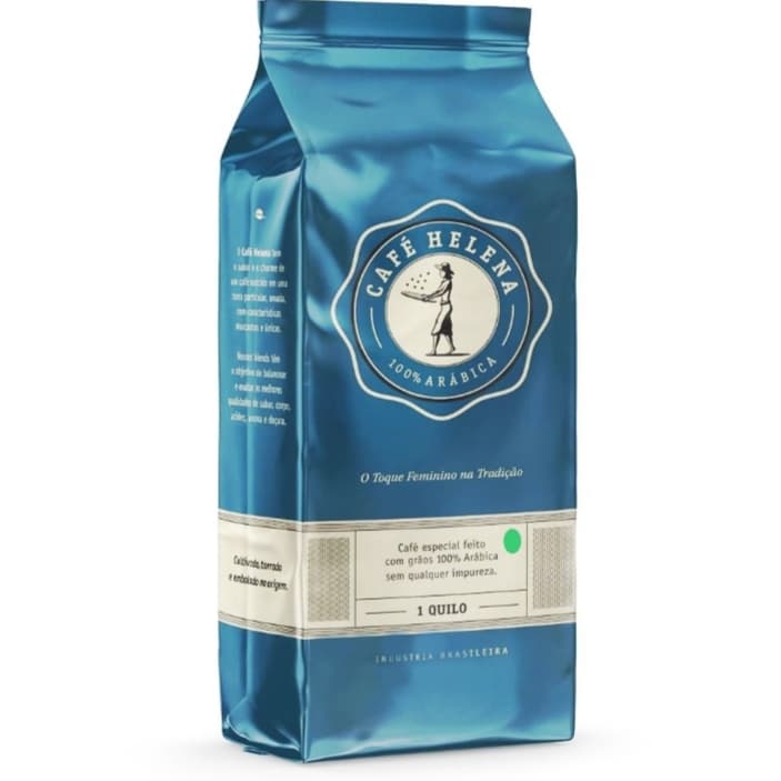 CAFÉ HELENA 1 KG EM GRÃOS - MELHOR CAFÉ