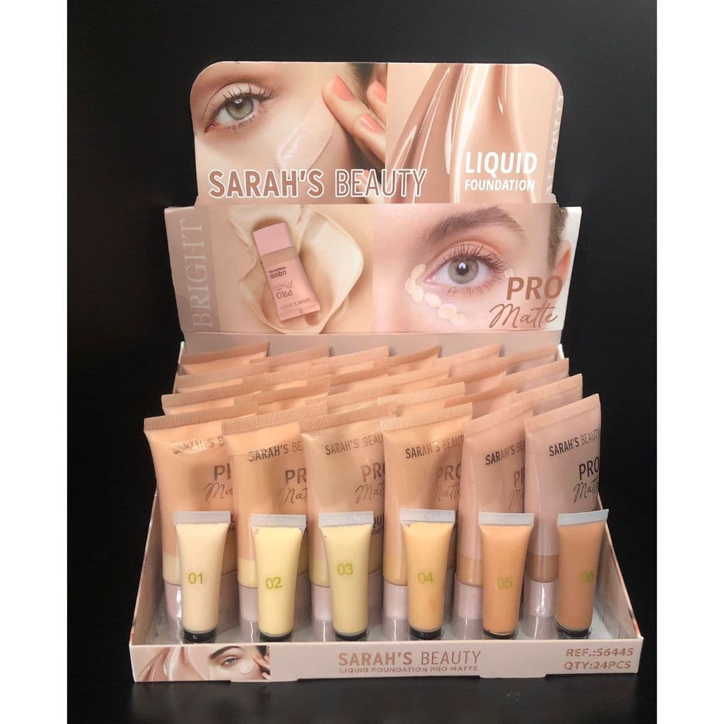 Base Liquida Pro Matte Sarah's Beauty
