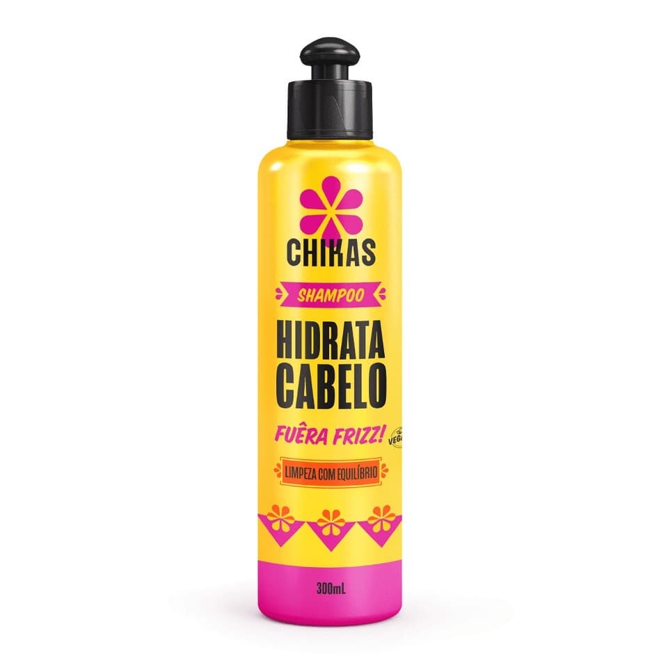 Shampoo Hidratante 300ml Hidrata Cabelo Chikas Cosmeticos