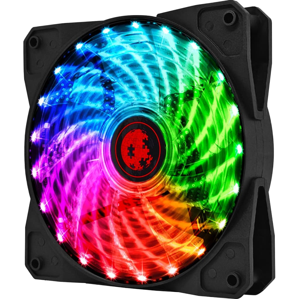 Air Cooler Fan RGB 120mm Ventoinha Colorida para Computador PC Gamer