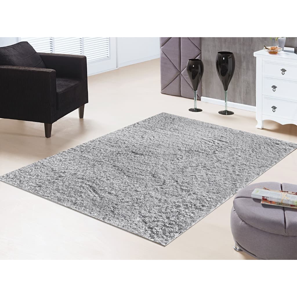 Tapete Silky 2,00 X 2,50 Quarto Sala Toque Macio 100% Antiderrapante Não Risca Piso