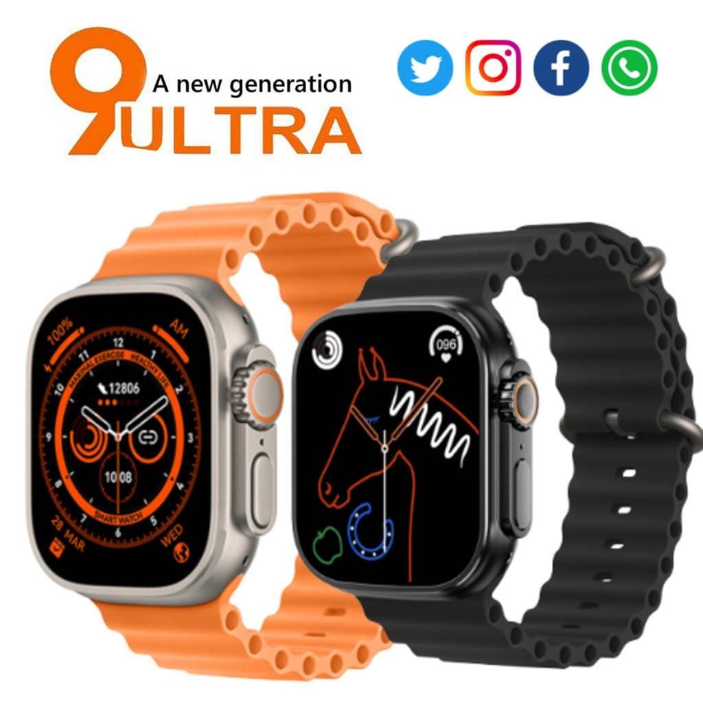 Smartwatch 9 Ultra Relógio Inteligente Estoque em São Paulo disponível para pronta entrega