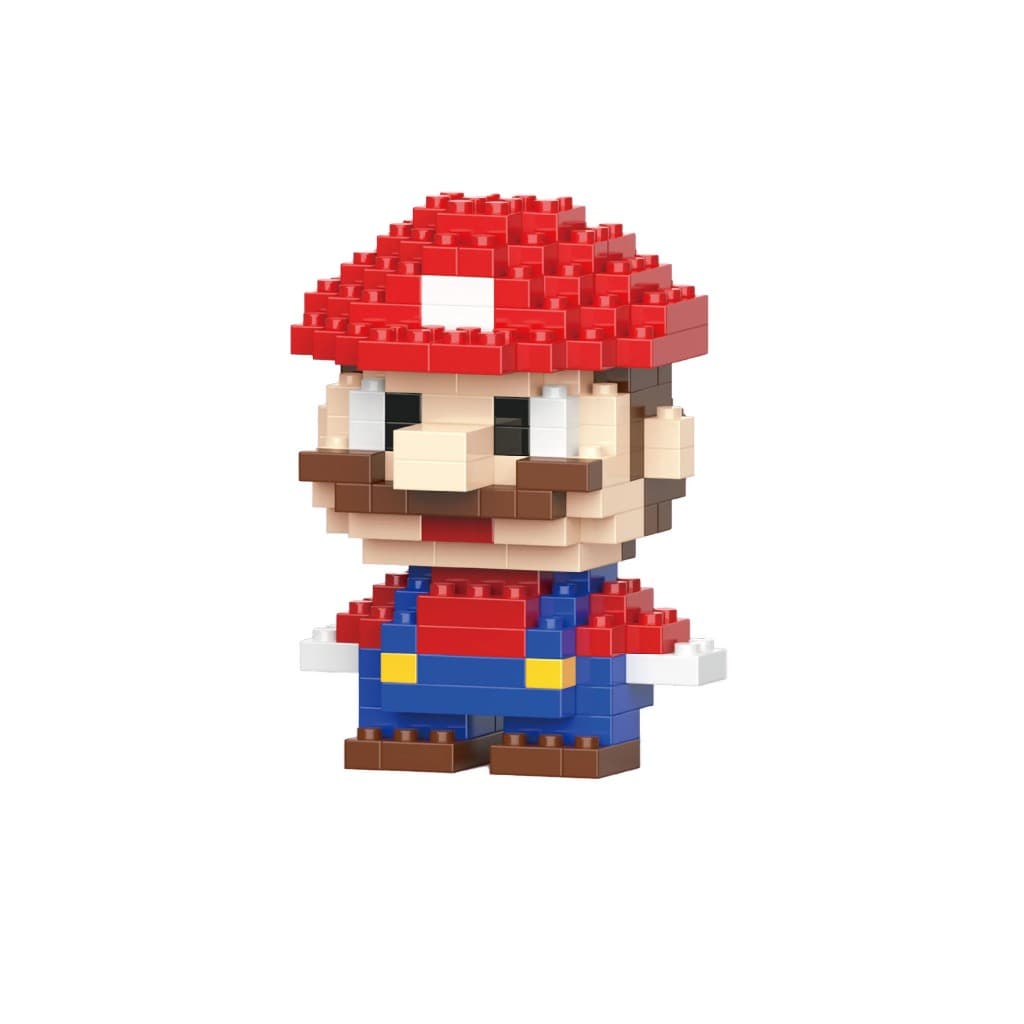 Mario - Bloco de Montar Estilo LEGO