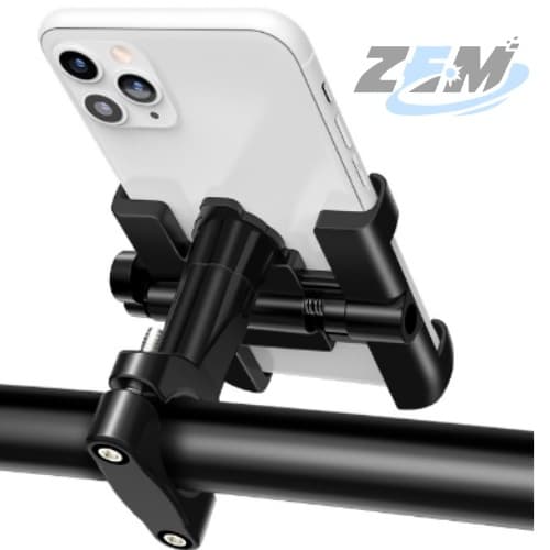 Suporte Moto Guidão Celular Moto Bike Giratorio 360 Aluminio Resistente Pronta Entrega