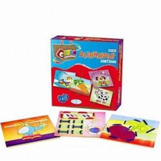 Brinquedos Educativo Alinhavos Sortidos Ref.3021 Carlú Brinquedos