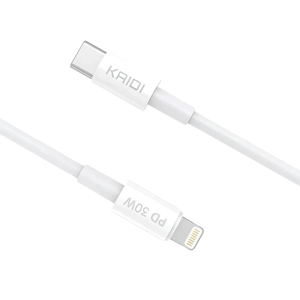 Cabo para Iphone KAIDI 30W Carregamento Rápido KD-26