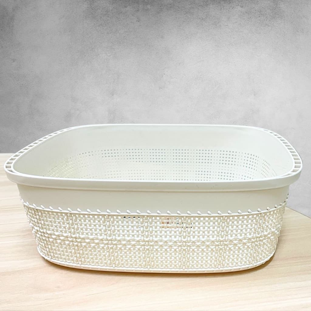 Cesto Organizador Multiuso Plástico Banheiro Cozinha Guarda Roupa Cores Tamanhos