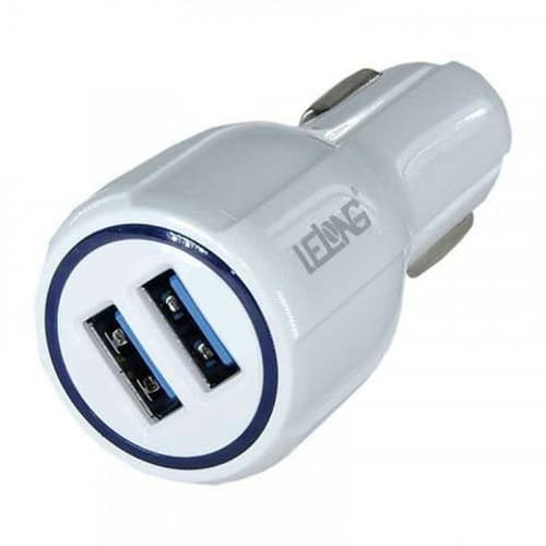 Fonte de carregador veicular lelong 3.4A 2 usb