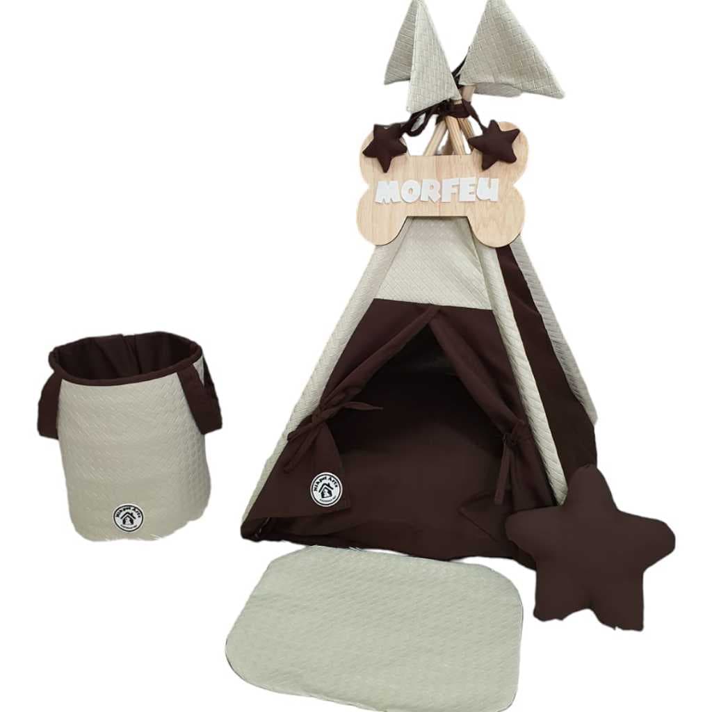 Casinha Pet Cachorro Gato Cabana Caminha Almofada Pet